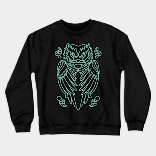 the owl Crewneck Sweatshirt